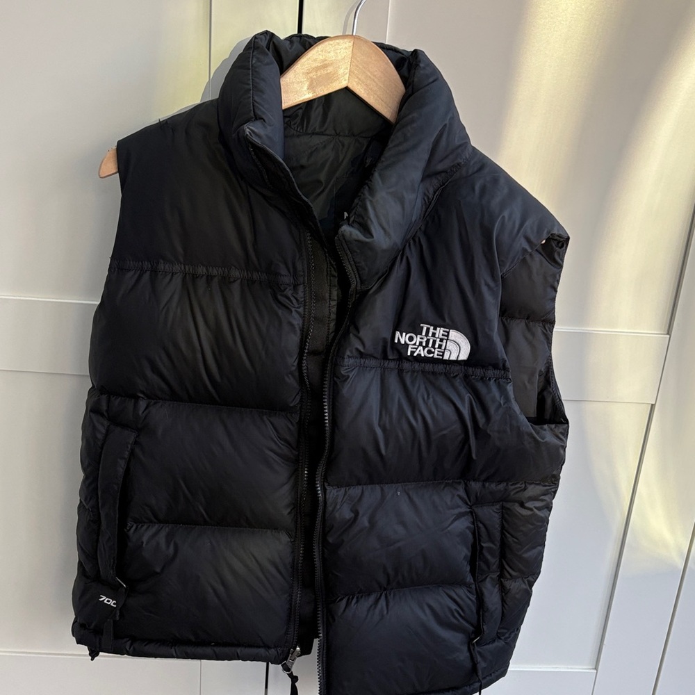 The North Face Black Puffer Vest
